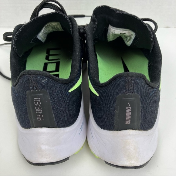 Nike Air Zoom Pegasus 37 Running Shoes Black/Valerian/Blue/Ghost Green Sz 7.5 - Picture 13 of 16